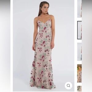 Jenny Yoo floral iris Julianna dress